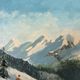 Paysage à l’huile signé 40cmx55cm
