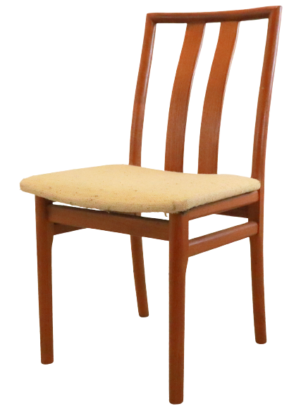 Set of 4 Danish design chairs 'Tuse'