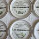 Set of 12 Gien plates "The Adventures of the Farmer" – Cheeses & farm