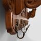 20th century Belgian Oak Coatrack in Baroque Bruegel Style