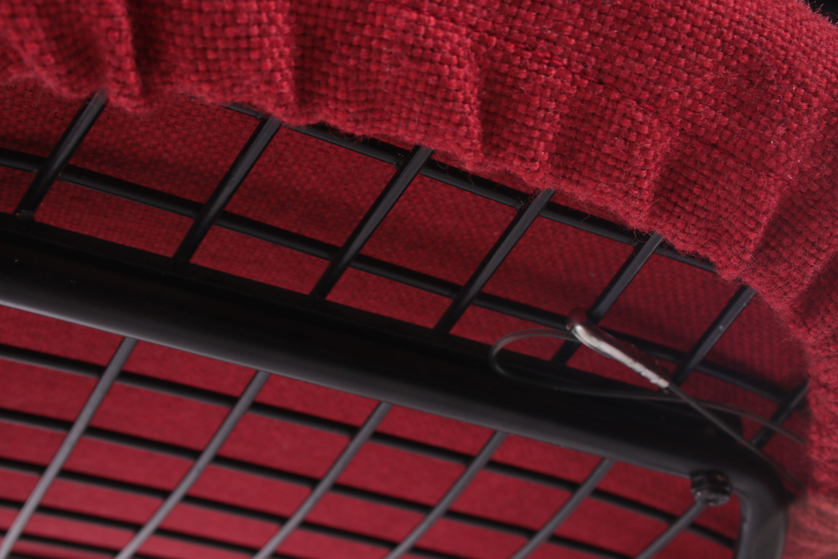 Design Harry bertoia for Knoll, Model Bird Armchair with Ottoman, 1980s