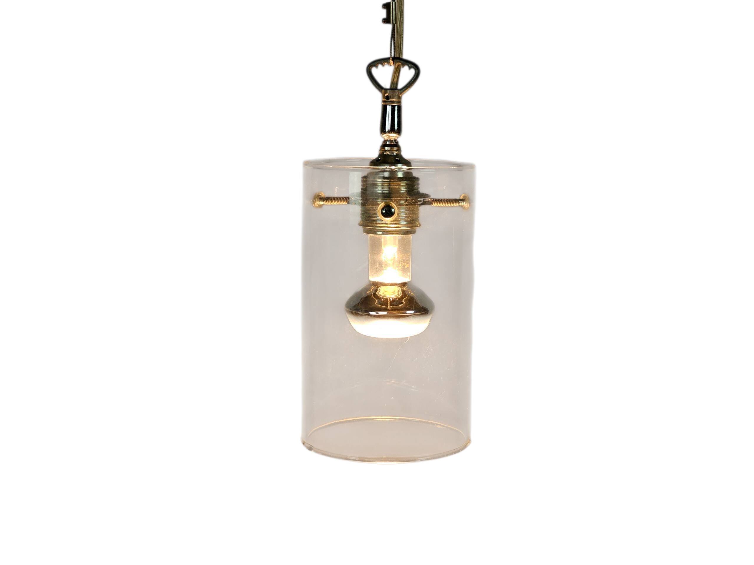 Dutch design - Pola International Amsterdam - hanging lamp - glass - metal