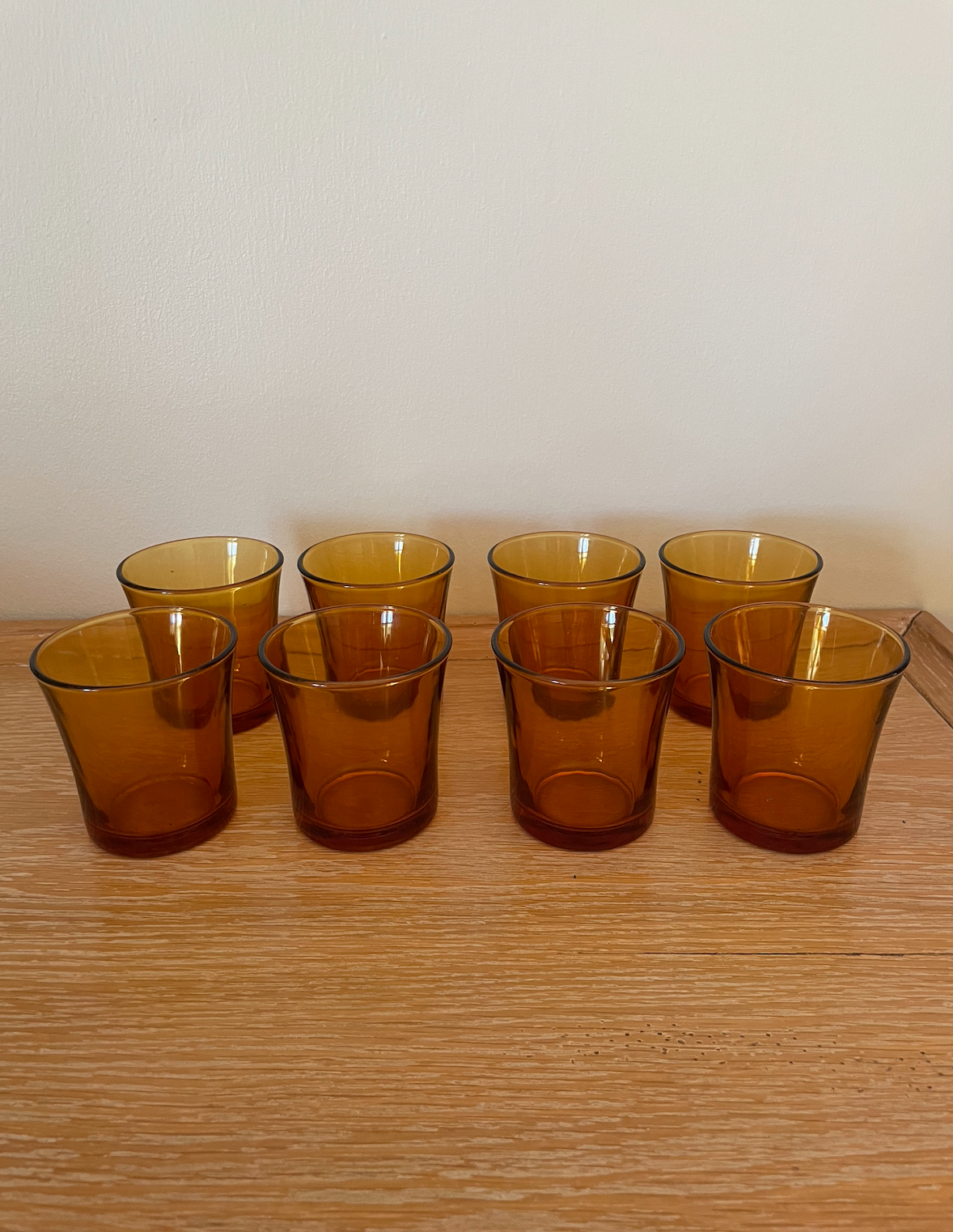 Verre ambré Duralex