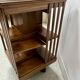 20th Century Mahogany Revolving Bookcase with Marquetry Top