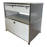 USM Haller chest of drawers in light grey