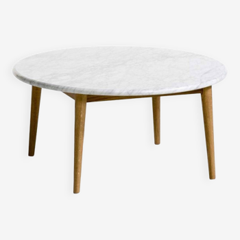 Table basse ronde marbre