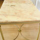 Table basse marbre années 60