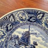 Delfts earthenware soup plate by Boch for Royal Sphinx