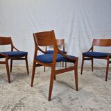 Vestervig Eriksen, vintage 1960s Danish dining chairs