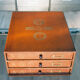 Thiriez Cartier Bresson haberdashery box, mid 20th
