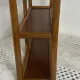 Bamboo and rattan shelf, 1970s