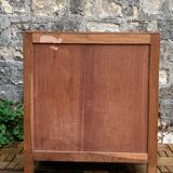 Commode art déco 1930 en bois brut