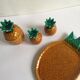 Dishes Vallauris pineapple