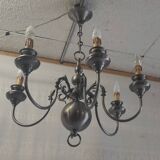 Dutch style chandelier 6 lights - mid. 20th century