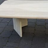 Table basse travertin.