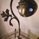 brass lamp with cabochons 1900 a20 electricity check h 34x27