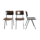 Eromes, trio of F6 chairs from the 60s.
