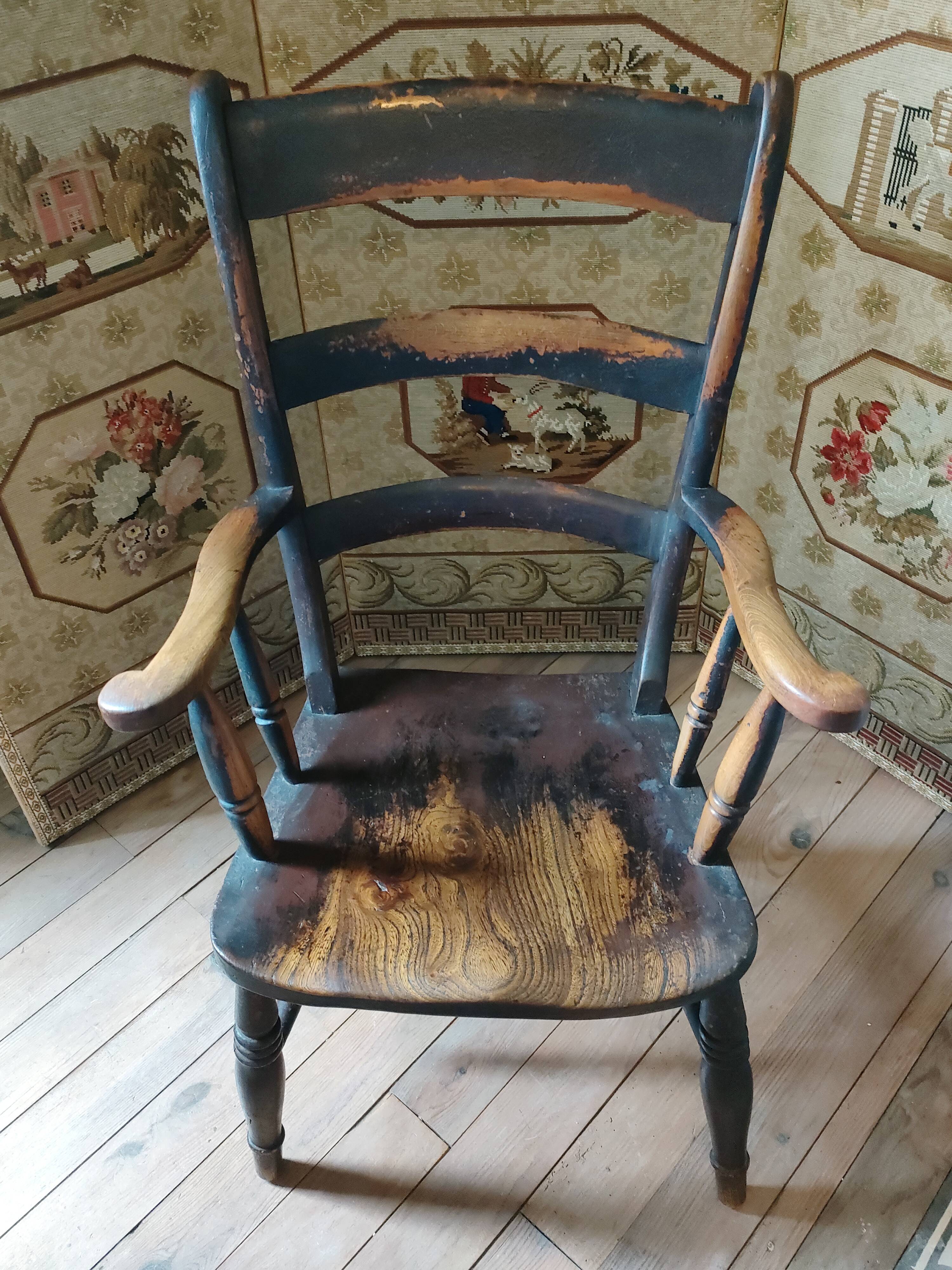 Late 19th century armchair