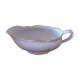 White fine porcelain saucière creation A. Deshoulières