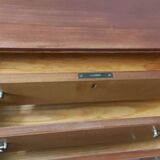 Commode scandinave en frêne des années 1950