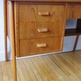 Bureau danois pieds compas