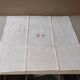 Serviette de table vintage monogrammée FF