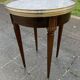 Marble bouillotte table