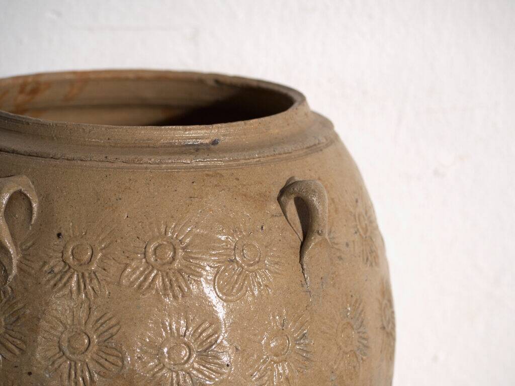 Ancient Chinese glazed stoneware vase – China, circa 1900