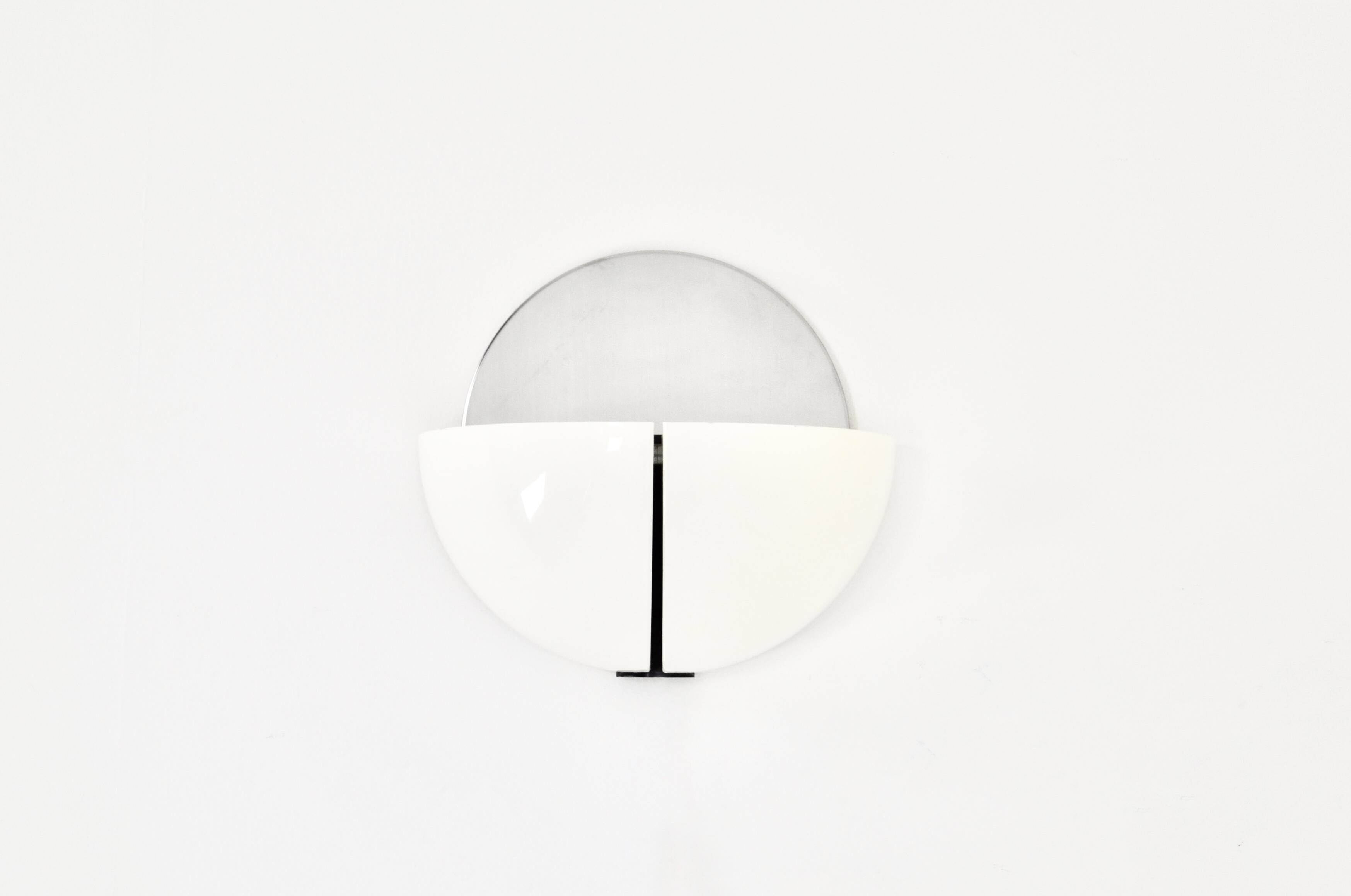 Wall lamp by Danilo & Corrado Aroldi for Stilnovo, 1980s