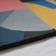 Contemporary abstract composition coloured N.4