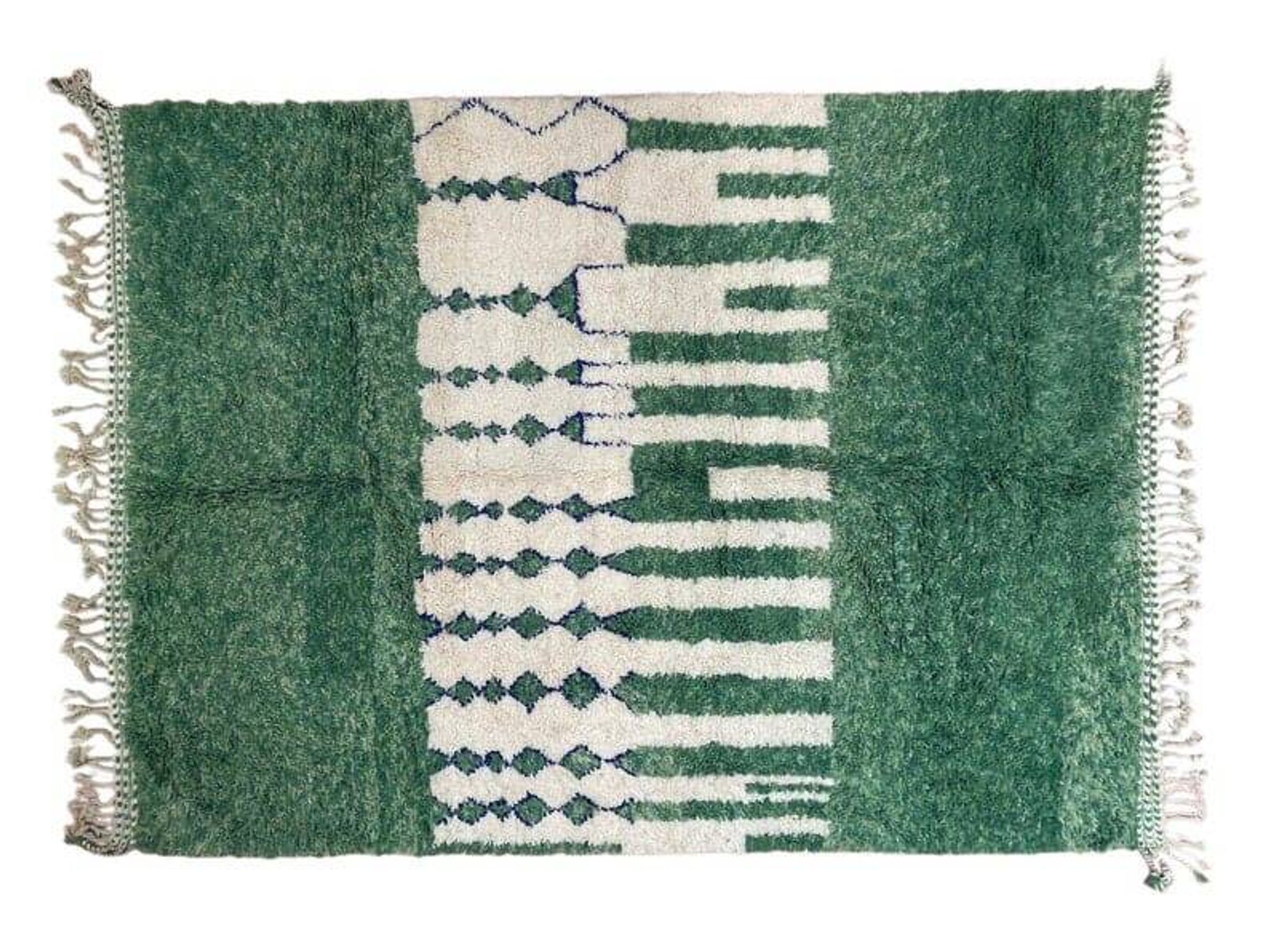 Handmade pure wool rug, size 150 x 250 cm.