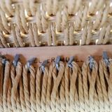 Oak Niels Møller model 67 papercord dining chair