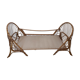 Daybed-lit enfant en rotin vintage