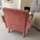 50s-60s velvet armchair