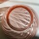 5 bols verre rose arcoroc rosaline