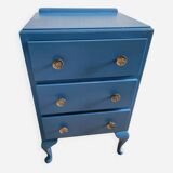 Commode bleue