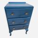 Commode bleue
