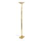 Gold Deknudt Floor Lamp, Willy Rizzo Design, Hollywood Regency