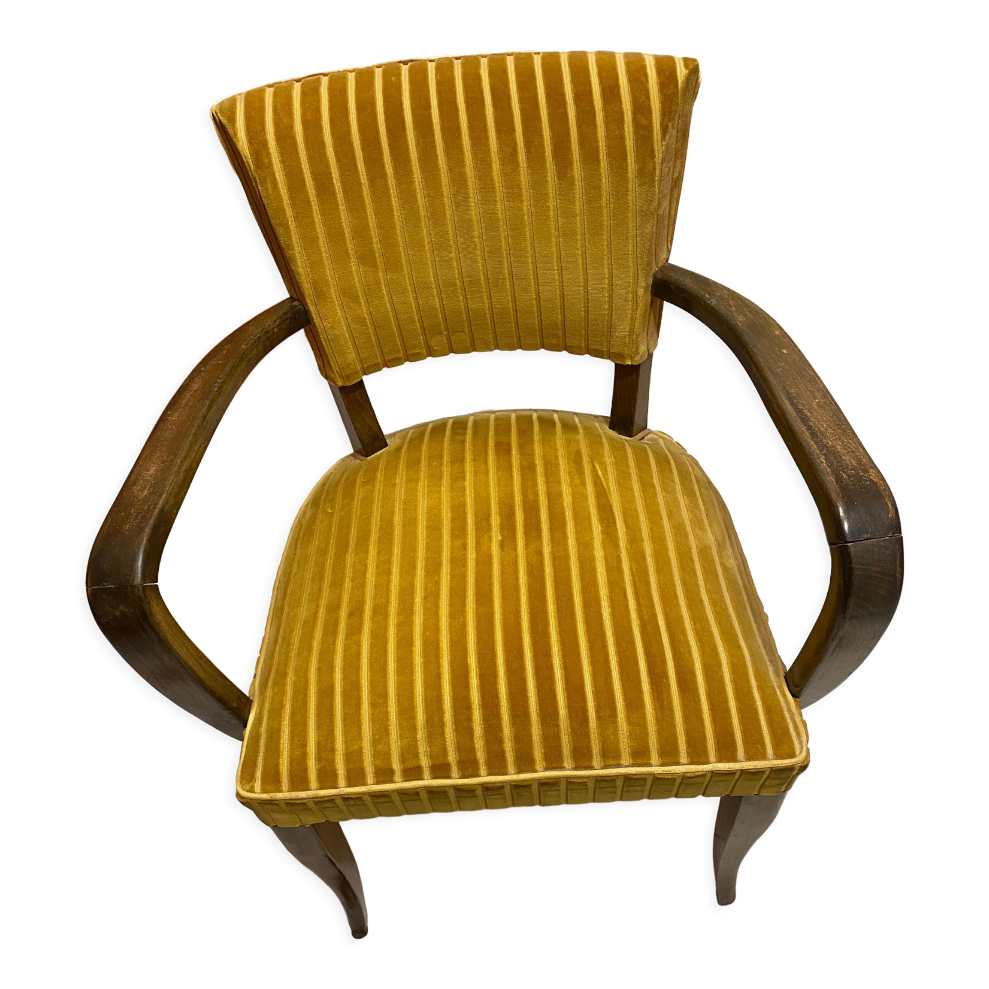 Vintage bridge armchair