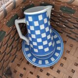 Digoin pitcher and plate