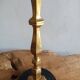 Lampe vintage en laiton et marbre