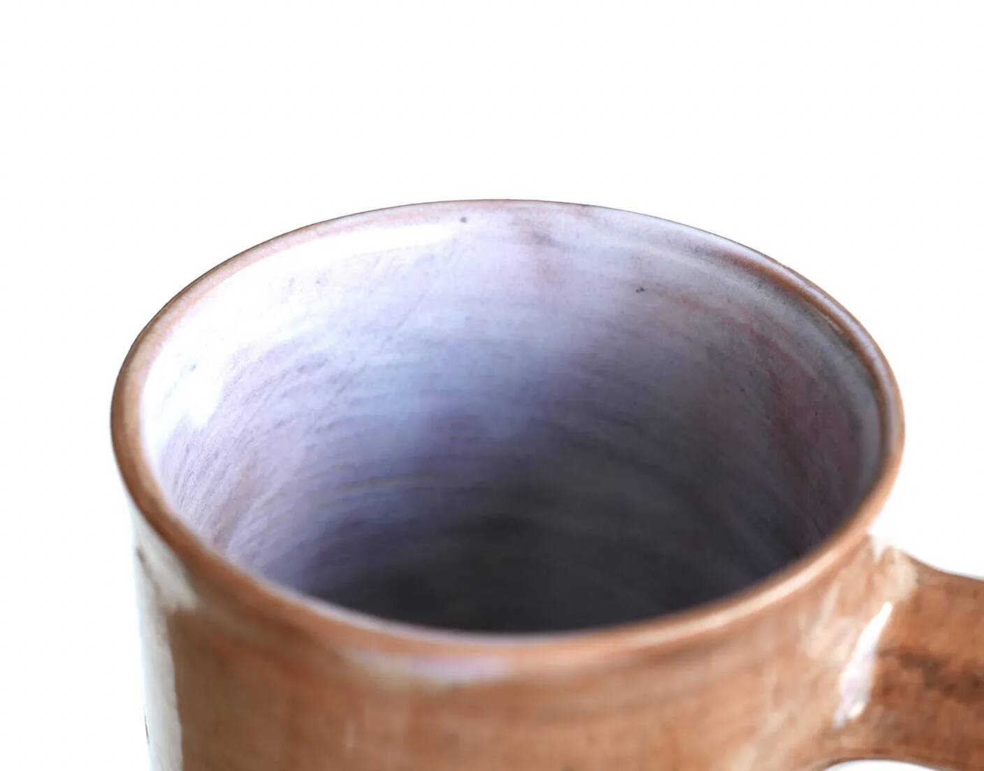 Mug with wooden handle in ceramic by Jean and Robert Cloutier, 1970s.