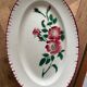 Oval plate Sarreguemines & Digoin