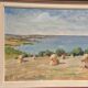 Original Swedish Oil on Panel – “Landscape” by Sven Atterling – Signed – Vintage & Framed – 57 × 49 cm (22.4" × 19.3")