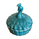 Peacock-shaped jewelry box