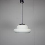 Mid-Century Chrome Pendant, 1960s, Czechoslovakia