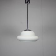 Mid-Century Chrome Pendant, 1960s, Czechoslovakia