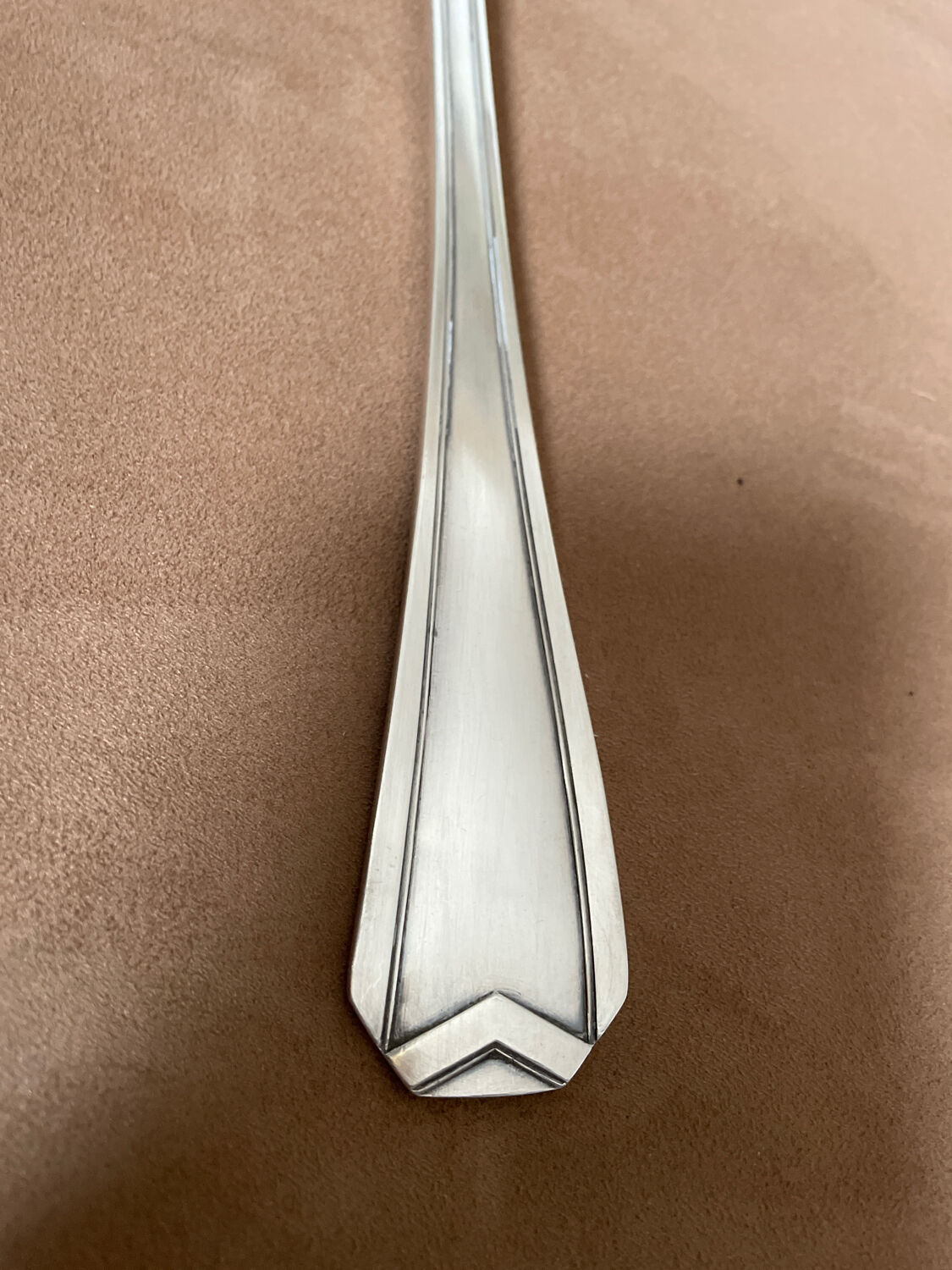 Louche Christofle métal argenté Art déco
