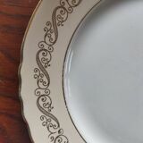 5 "Valence" flat plates from Moulin des Loups