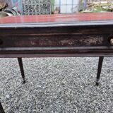 Bureau plat en acajou du XXe